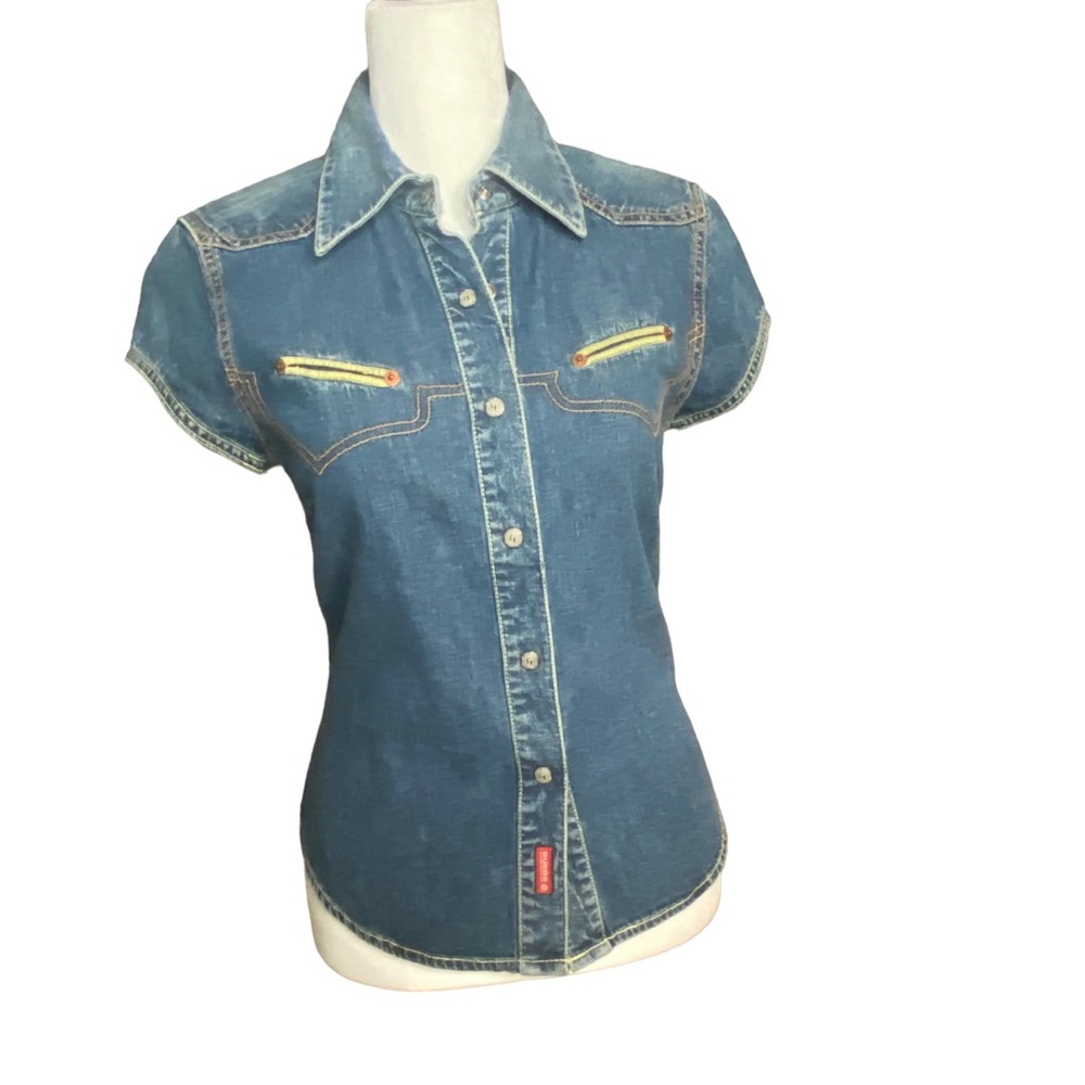 Guess Jean Shirt Size Small